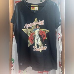 Womens nwt xl Desperado Darling Graphic T-Shirt by rodeo Quincy